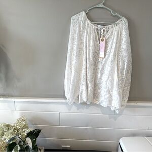 NWT Tanya Taylor Silk Blouse